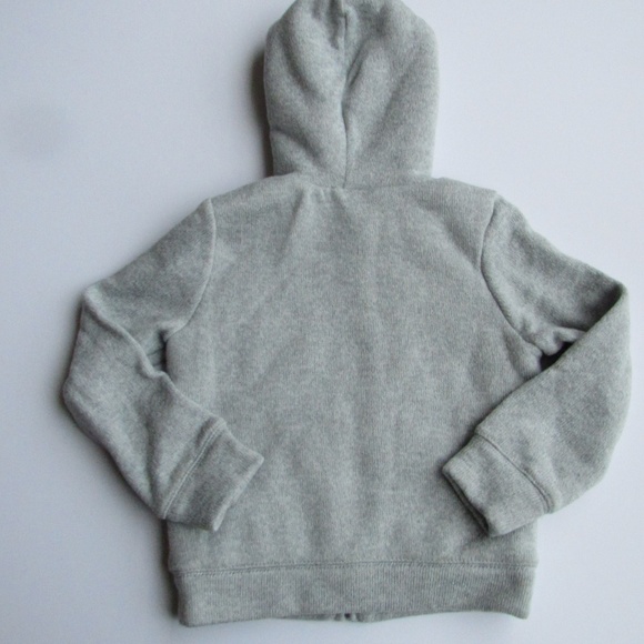 Children's Place Girls Fleece Lined Hooded Jacket - Picture 5 of 6